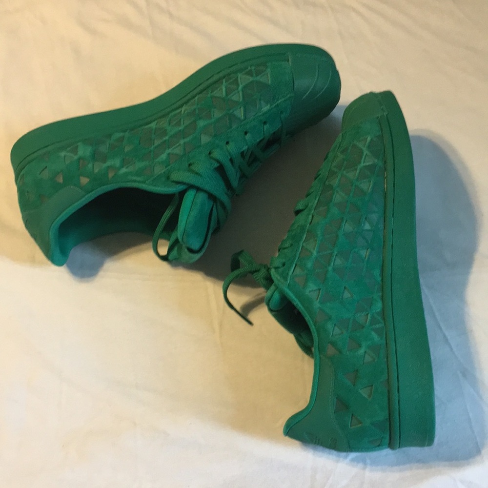 Adidas Superstar Xeno Reflective Green Sneakers